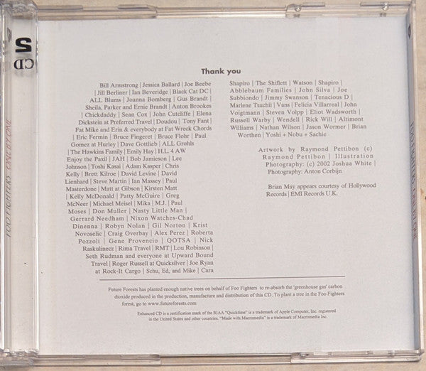 Foo Fighters : One By One (CD, Album, Enh + DVD-V, Ltd, NTSC)