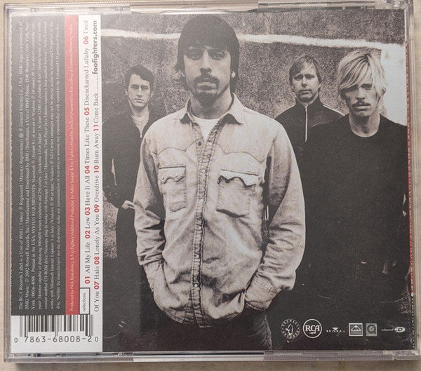 Foo Fighters : One By One (CD, Album, Enh + DVD-V, Ltd, NTSC)