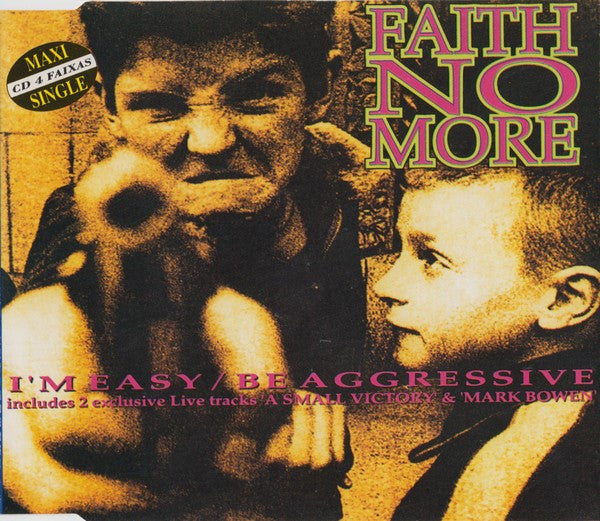 Faith No More : I'm Easy / Be Aggressive (CD, Maxi)