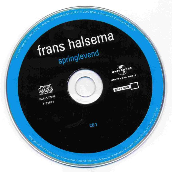 Frans Halsema : Springlevend (CD, Comp + CD)