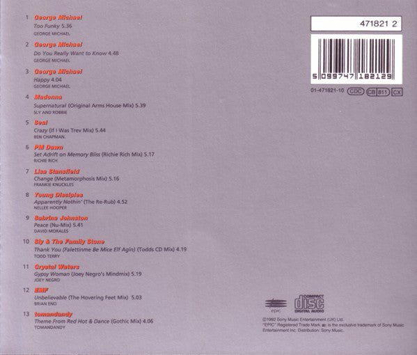 Various : Red Hot + Dance (CD, Comp)