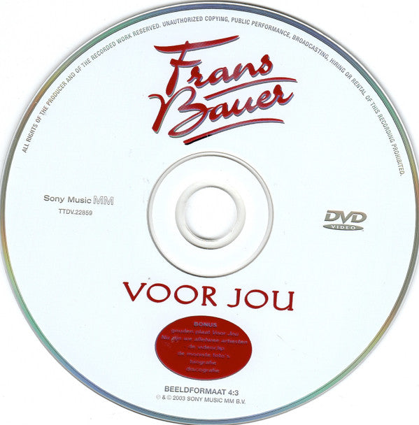 Frans Bauer : Voor Jou (DVD-V)