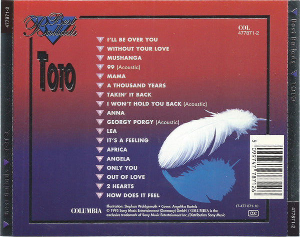 Toto : Best Ballads (CD, Comp)