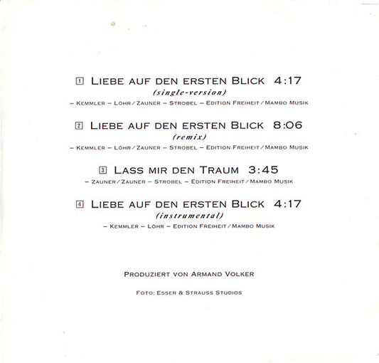 Münchener Freiheit : Liebe Auf Den Ersten Blick (CD, Maxi)
