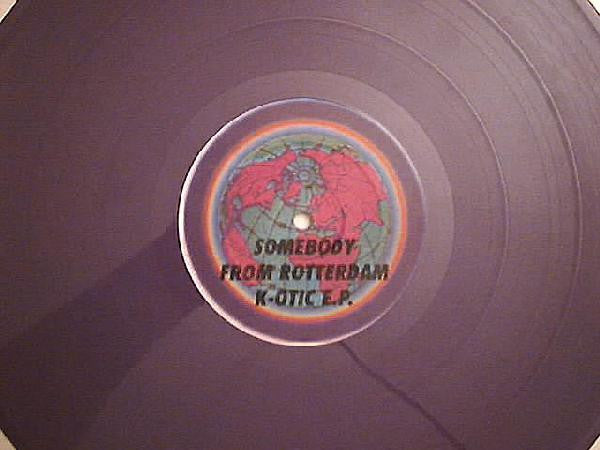 Somebody From Rotterdam : K-Otic E.P. (12", EP, Pur)