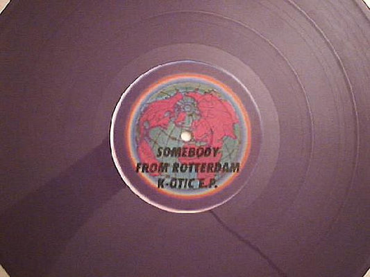 Somebody From Rotterdam : K-Otic E.P. (12", EP, Pur)
