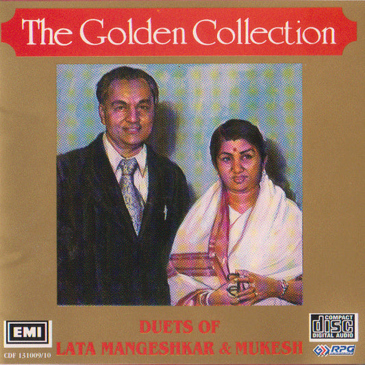 Lata Mangeshkar & Mukesh : Duets Of Lata Mangeshkar & Mukesh (2xCD, Comp)
