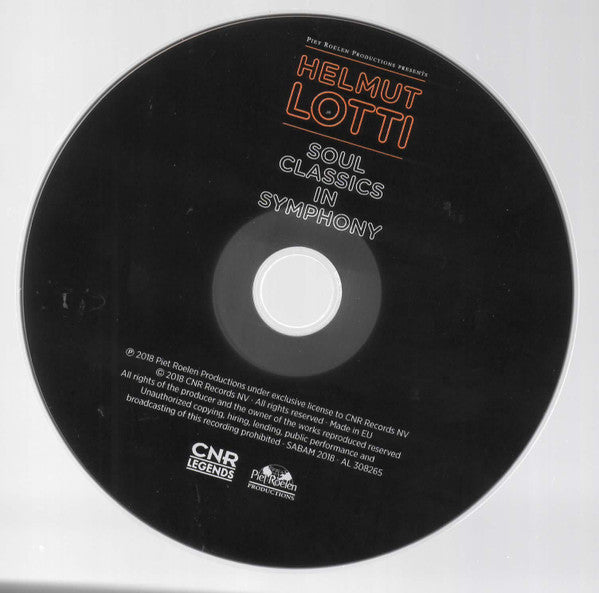 Helmut Lotti With The Golden Symphonic Orchestra* : Soul Classics In Symphony (CD, Album)