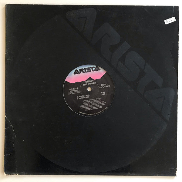 Snap! : The Power (12", Maxi)