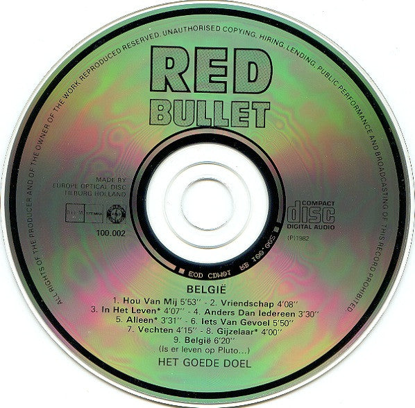 Het Goede Doel : België (CD, Album, RE)