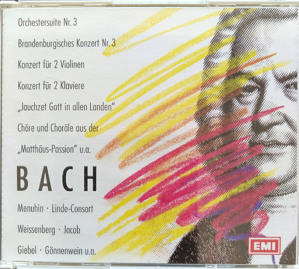 Johann Sebastian Bach : Orchestersuite Nr. 3 u.a. (3xCD, Comp, RM)