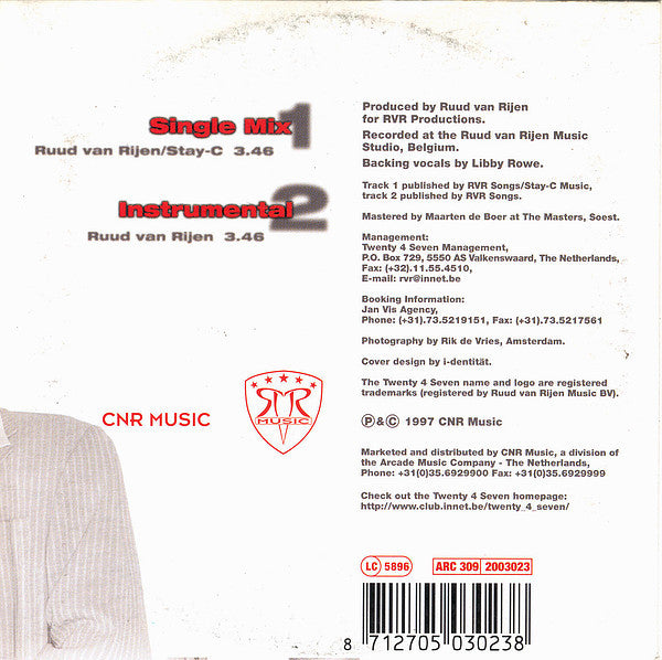Twenty 4 Seven Featuring Stella (3) And Stay-C : If You Want My Love (CD, Single)