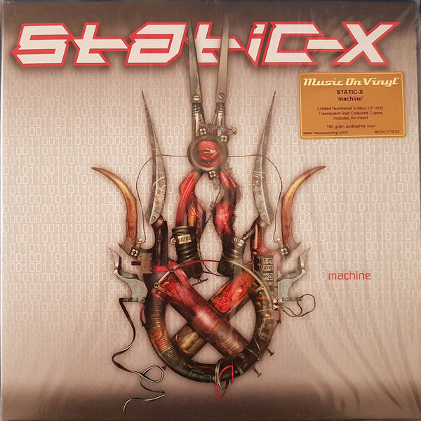 Static-X : Machine (LP, Album, Ltd, Num, RE, Red)