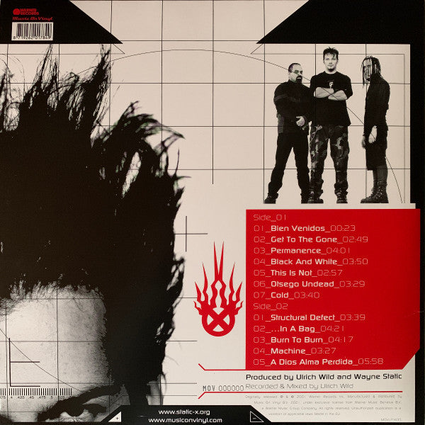 Static-X : Machine (LP, Album, Ltd, Num, RE, Red)