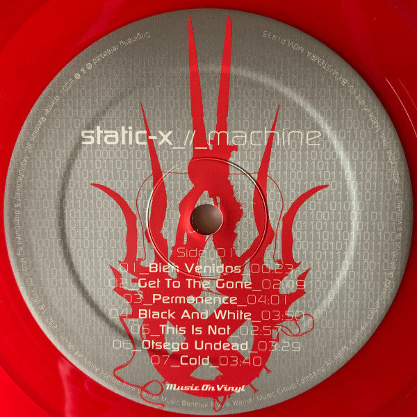 Static-X : Machine (LP, Album, Ltd, Num, RE, Red)