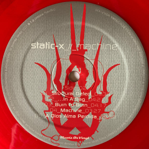 Static-X : Machine (LP, Album, Ltd, Num, RE, Red)