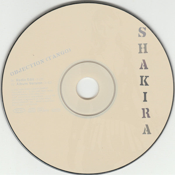 Shakira : Objection (Tango) (CD, Single)