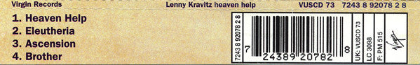 Lenny Kravitz : Heaven Help (CD, Maxi, CD2)