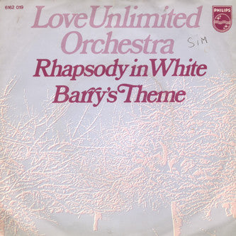 Love Unlimited Orchestra : Rhapsody In White / Barry's Theme (7")