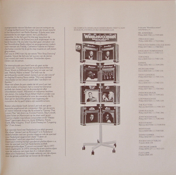 James Last : Wereldsuccessen (2xLP, Comp)