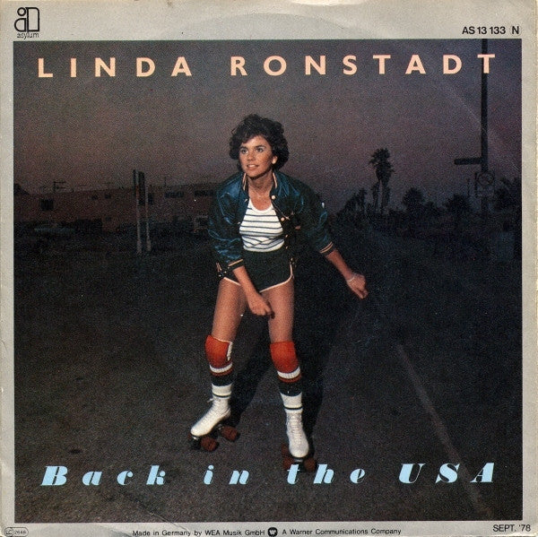 Linda Ronstadt : Back In The U.S.A. (7", Single)