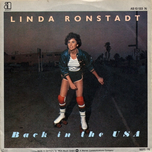 Linda Ronstadt : Back In The U.S.A. (7", Single)