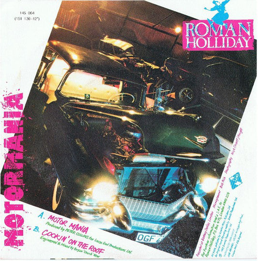 Roman Holliday : Motormania (7")