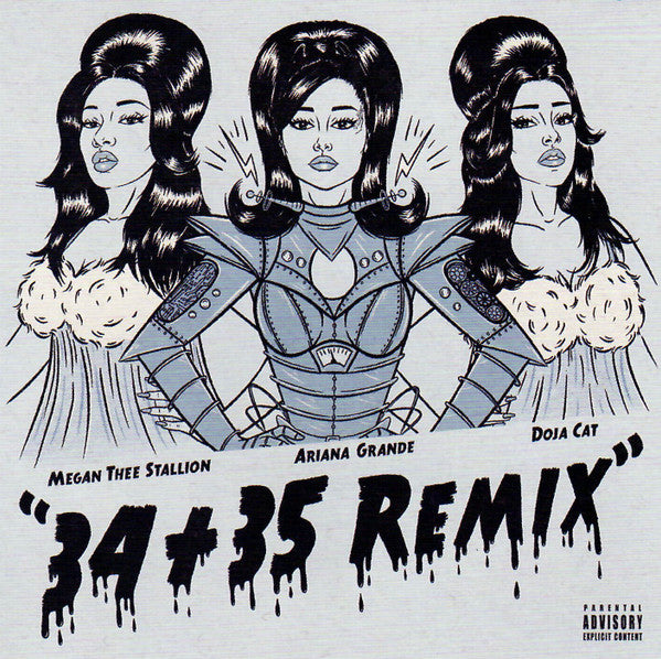 Ariana Grande, Megan Thee Stallion, Doja Cat : 34+35 (Remix) (CD, Single)