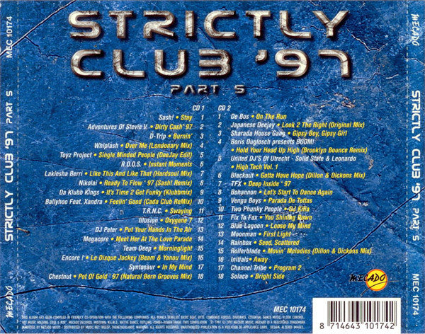 Various : Strictly Club '97 Part 5 (2xCD, Comp)