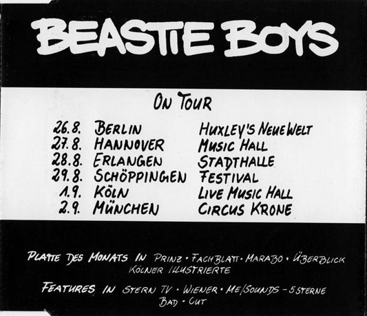 Beastie Boys : Jimmy James (CD, Maxi, Ltd, Promo)