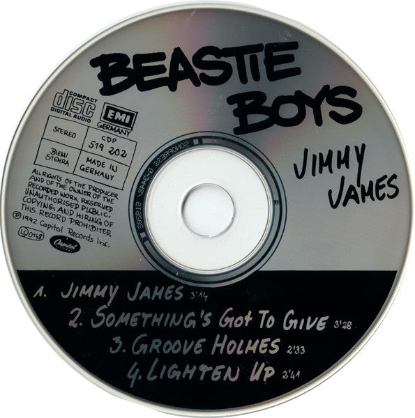 Beastie Boys : Jimmy James (CD, Maxi, Ltd, Promo)