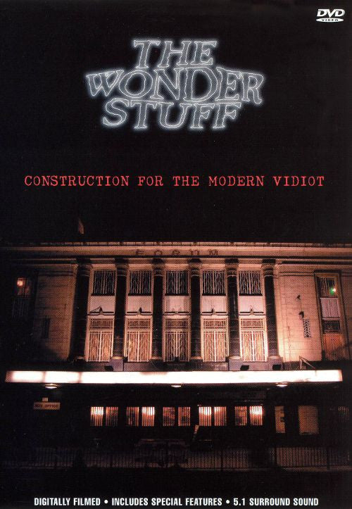 The Wonder Stuff : Construction For The Modern Vidiot (DVD, PAL)