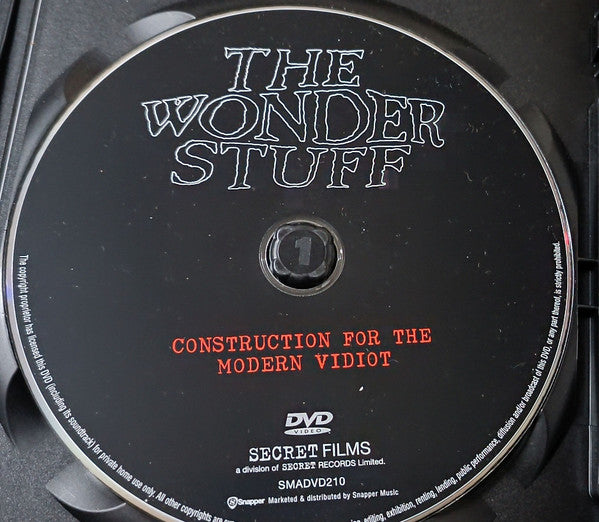 The Wonder Stuff : Construction For The Modern Vidiot (DVD, PAL)