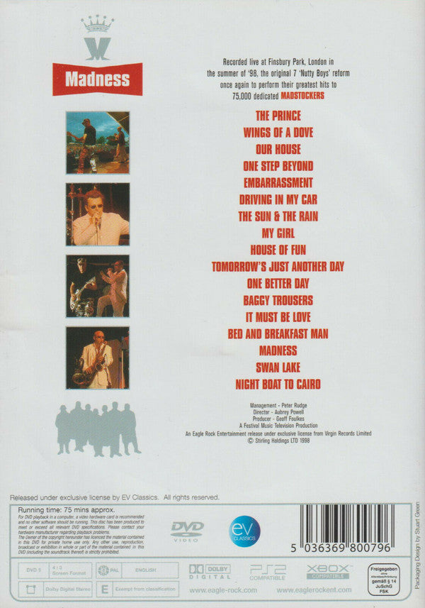 Madness : At Madstock (DVD-V, RE, PAL)