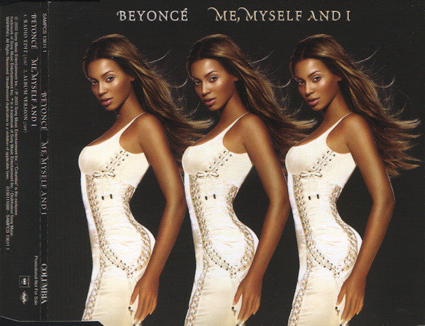 Beyoncé : Me, Myself And I (CD, Single, Promo)