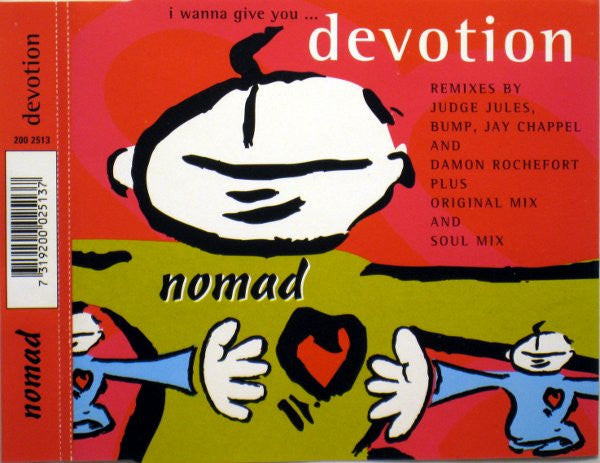 Nomad : (I Wanna Give You) Devotion (CD, Single)
