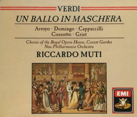 Giuseppe Verdi, Martina Arroyo, Placido Domingo, Piero Cappuccilli, Fiorenza Cossotto, Reri Grist, Chorus Of The Royal Opera House, Covent Garden, New Philharmonia Orchestra ,  Riccardo Muti : Un Ballo In Maschera (2xCD)