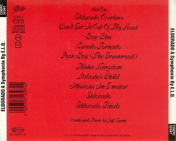 Electric Light Orchestra : Eldorado (CD, Album, RE)