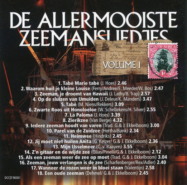 Various : De Allermooiste Zeemansliedjes (CD, Comp)