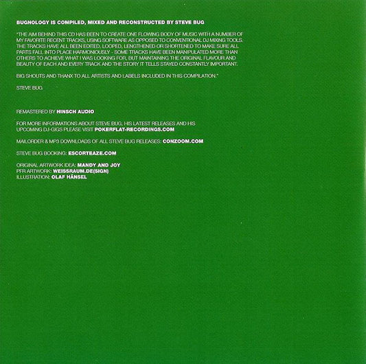Steve Bug : Bugnology (CD, Comp, Mixed, Promo, Pla)