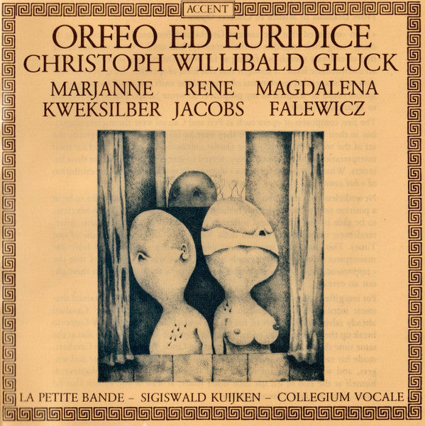 Christoph Willibald Gluck - René Jacobs, Collegium Vocale, La Petite Bande, Sigiswald Kuijken : Orfeo Ed Euridice (Vol. 2) (CD)