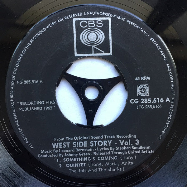 Various : West Side Story - Vol.3 (7", EP)
