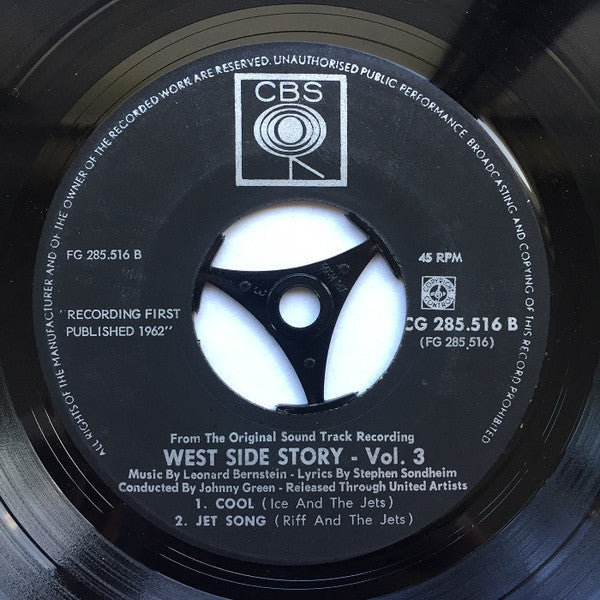 Various : West Side Story - Vol.3 (7", EP)