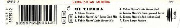 Gloria Estefan : Mi Tierra (CD, Maxi)