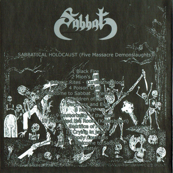Sabbat : Sabbatical Holocaust (CD, Album, Comp, Ltd)