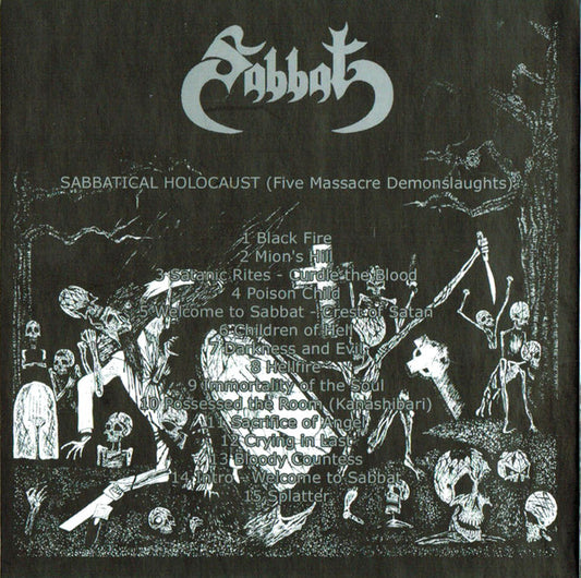 Sabbat : Sabbatical Holocaust (CD, Album, Comp, Ltd)