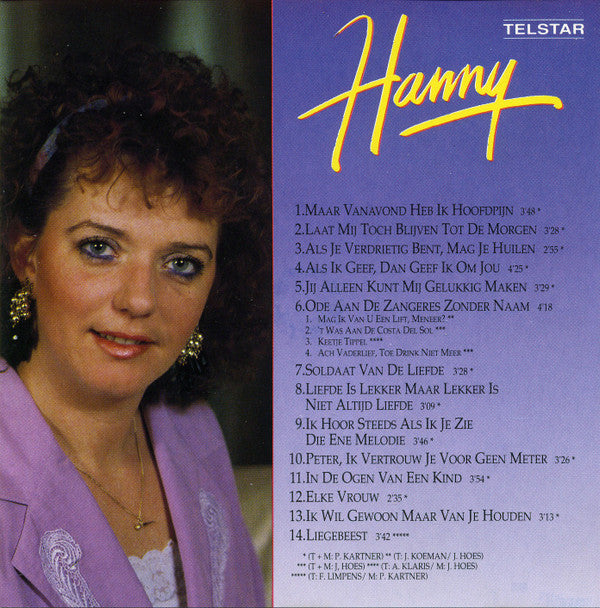 Hanny (2) : Liedjes Over Liefde En Geluk (CD, Album)