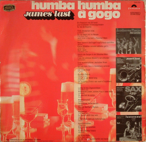 James Last : Humba Humba À Gogo (LP, Album, Mixed)