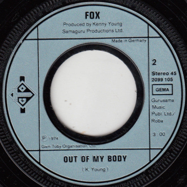 Fox (3) : Only You Can (7", Single)