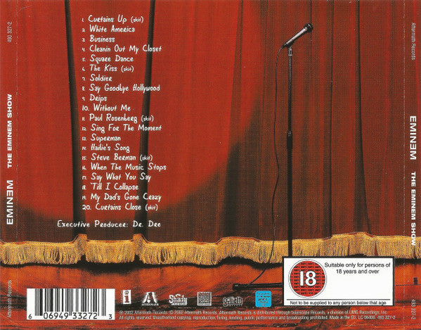 Eminem : The Eminem Show (CD, Album + DVD-V, Ltd, Dou)